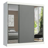 Closet Reno 3 Puertas Corredizas 2 Espejos