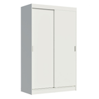 Clóset Tokio 2 Puertas Corredizas 2 Cajones Blanco 218 cm x 109 cm x 54 cm