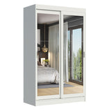 Closet Tokio 2 Puertas Corredizas con Espejos