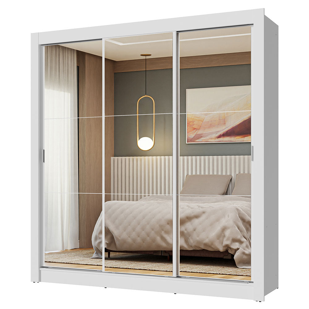 Closet Nobre 3 Puertas Corredizas con Espejos