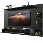 Centro de Entretenimiento Panel para TV Alfa Hasta 60 Pulgadas Negro