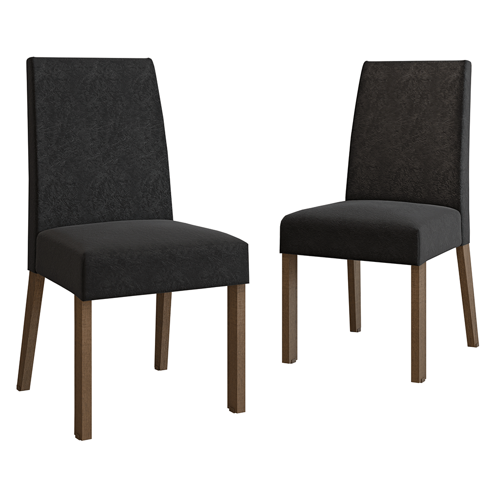Kit 2 Sillas de Comedor 4255 Oxford Madesa