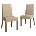 Kit 2 Sillas de Comedor 4256 Imperial Madesa