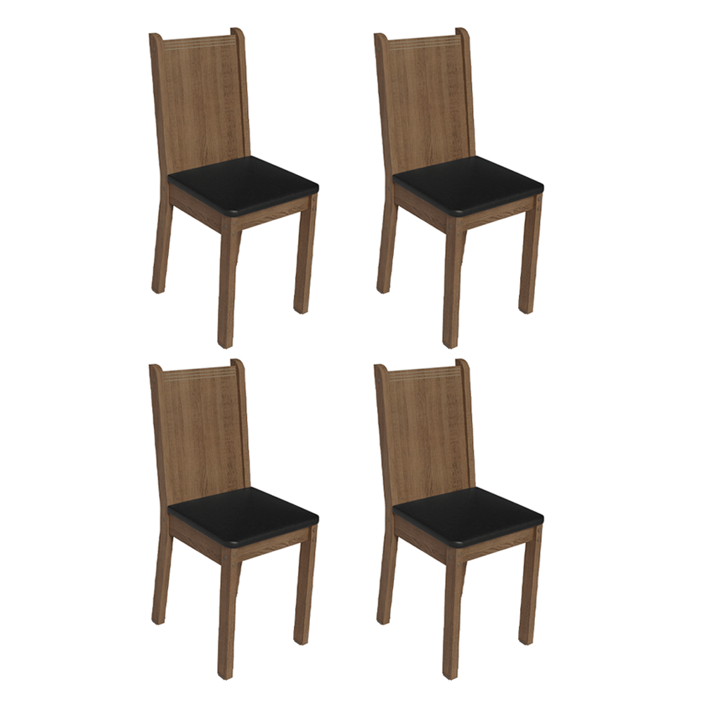Kit de 4 Sillas de Comedor 4290