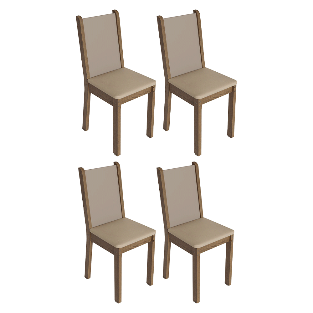 Kit de 4 Sillas de Comedor 4291