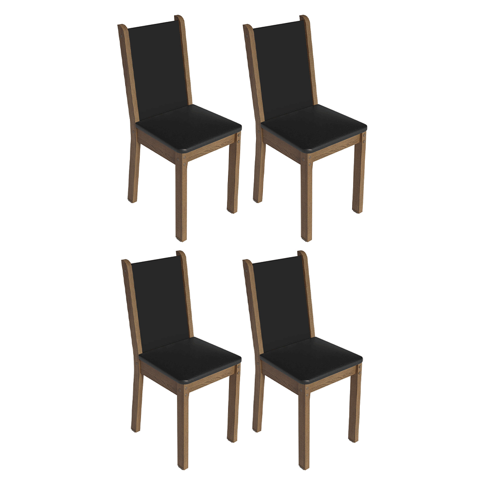 Kit de 4 Sillas de Comedor 4291