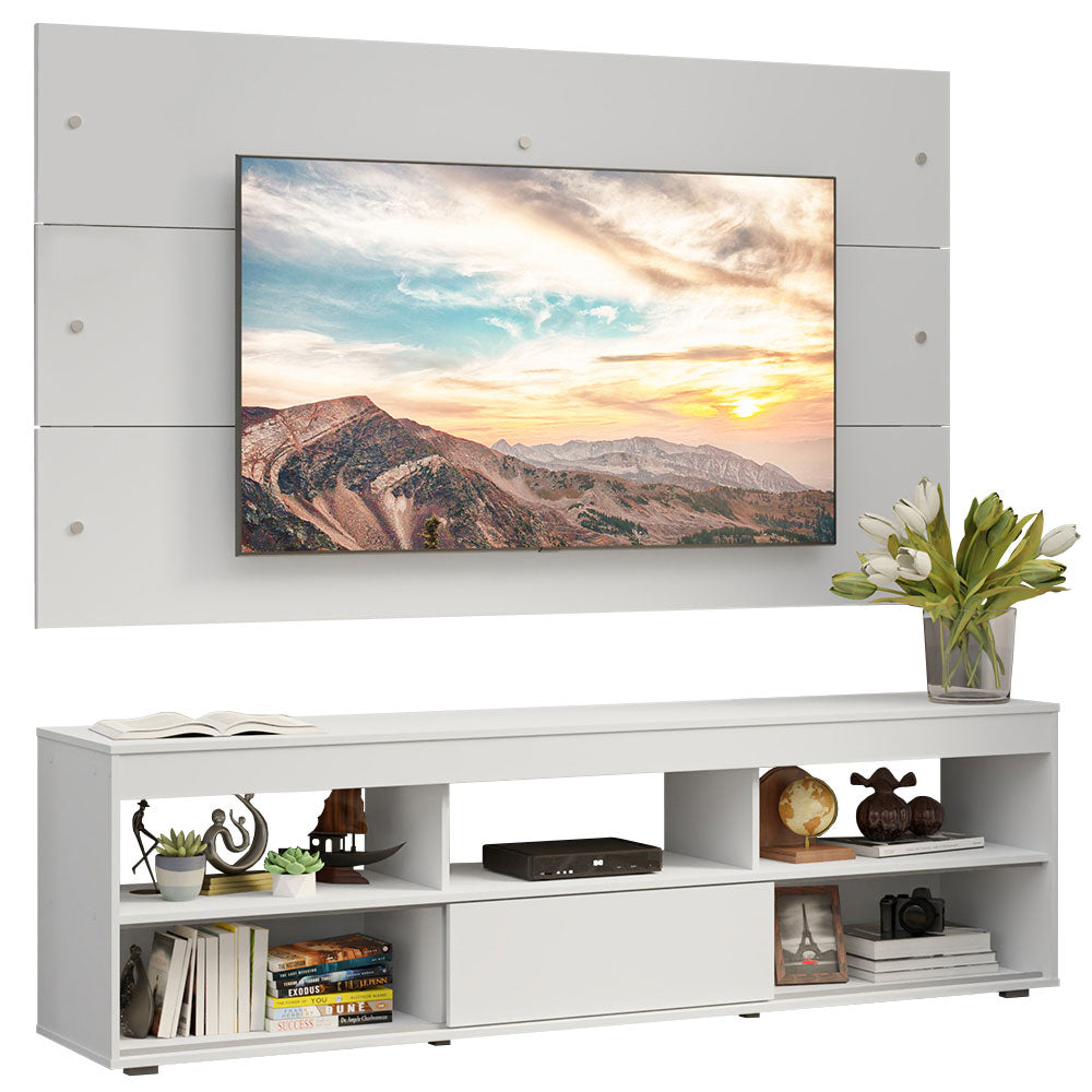 Centro de Entretenimiento para TV Orlando Mesa y Panel Hasta 65 Pulgadas