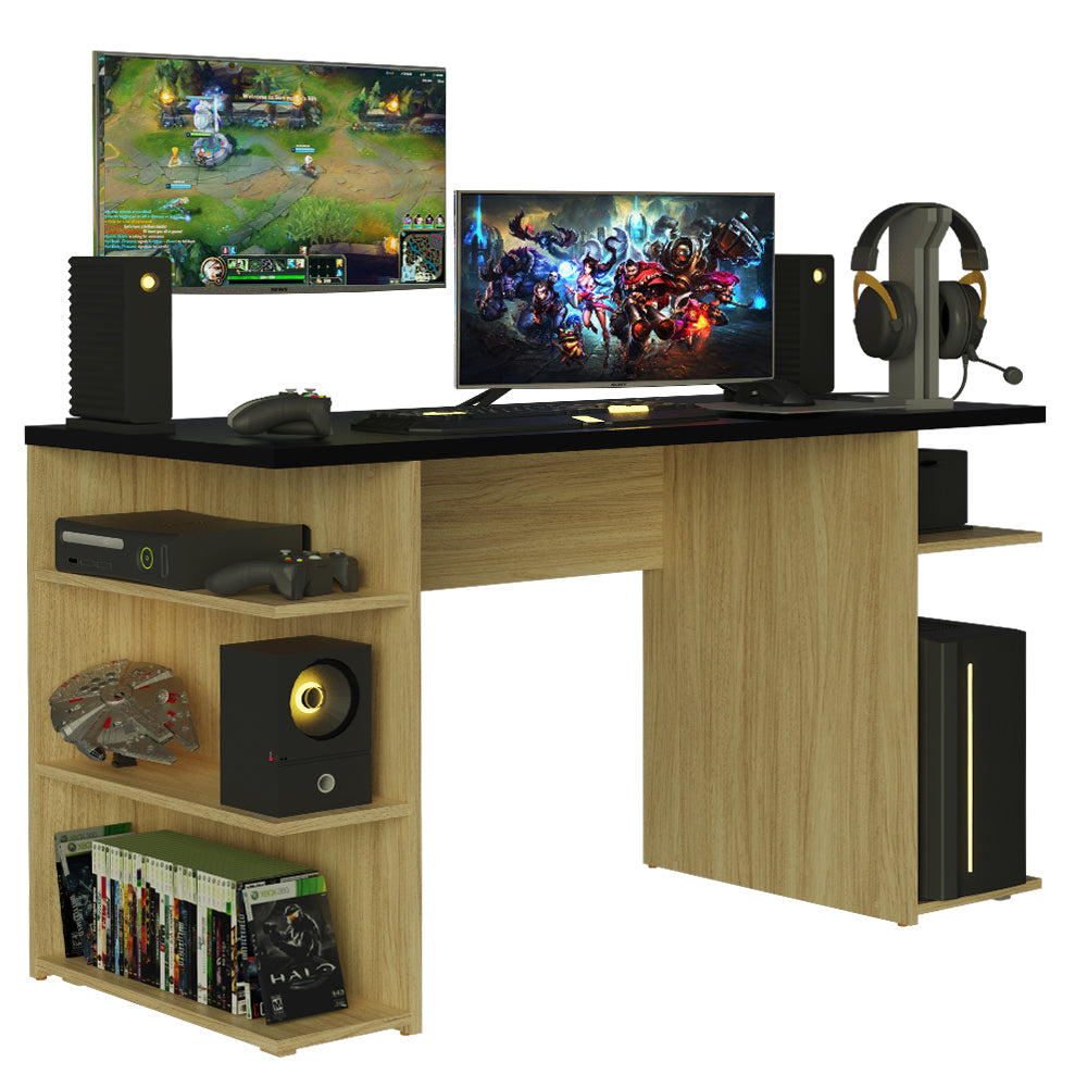 Escritorio Gamer Moderno para PC y Consola
