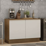 Mueble de Cocina Bajo Glamy 1.20 m 2 Puertas con Encimera
