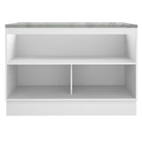 Mueble de Cocina Bajo Glamy 1.20 m 2 Puertas con Encimera