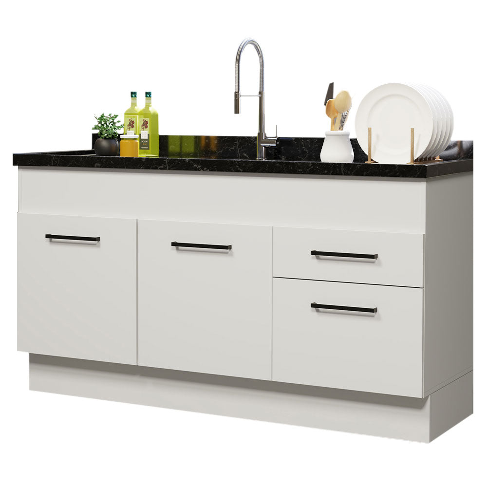 Mueble de Cocina Bajo Agata 1.50 m 2 Puertas 2 Cajones