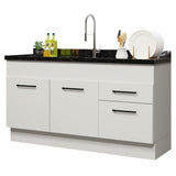 Mueble de Cocina Bajo Agata 1.50 m 2 Puertas 2 Cajones