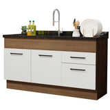 Mueble de Cocina Bajo Agata 1.50 m 2 Puertas 2 Cajones