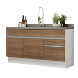 Mueble de Cocina Bajo Glamy 1.50 m 2 Puertas 2 Cajones