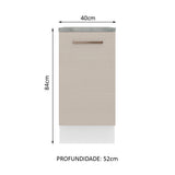Mueble de Cocina Bajo Agata 40 cm 1 Puerta