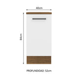 Mueble de Cocina Bajo Agata 40 cm 1 Puerta