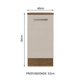 Mueble de Cocina Bajo Agata 40 cm 1 Puerta