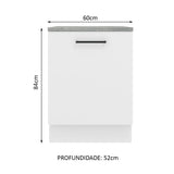 Mueble de Cocina Bajo Agata 60 cm 1 Puerta
