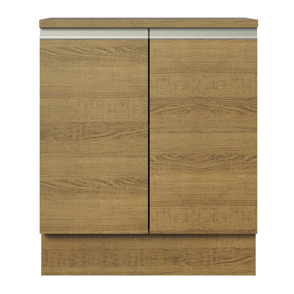 Mueble de Cocina Bajo Glamy 70 cm 2 Puertas Marrón