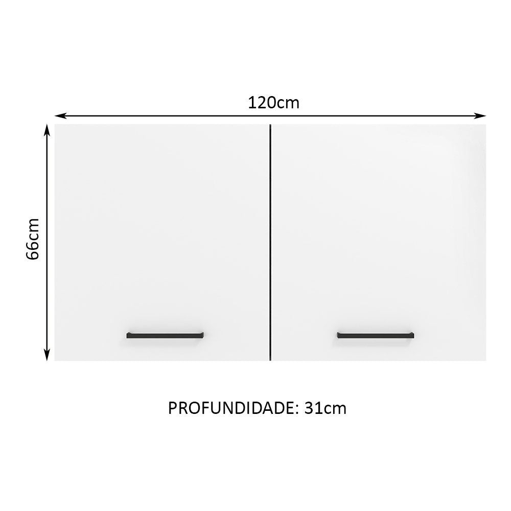 Mueble de Cocina Superior Agata 1.20 m 2 Puertas