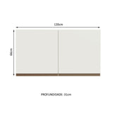 Mueble de Cocina Superior Reims 1.20 Metros 2 Puertas