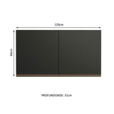 Mueble de Cocina Superior Reims 1.20 Metros 2 Puertas