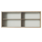 Mueble de Cocina Superior Glamy 1.20 m 2 Puertas Corredizas de Cristal