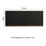 Mueble de Cocina Superior Reims con 2 Puertas 120 cm x 50 cm