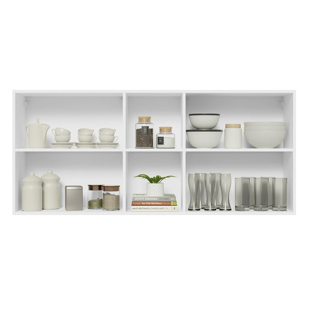 Mueble de Cocina Superior Glamy 1.50 m 2 Puertas 2 Nichos Centrales