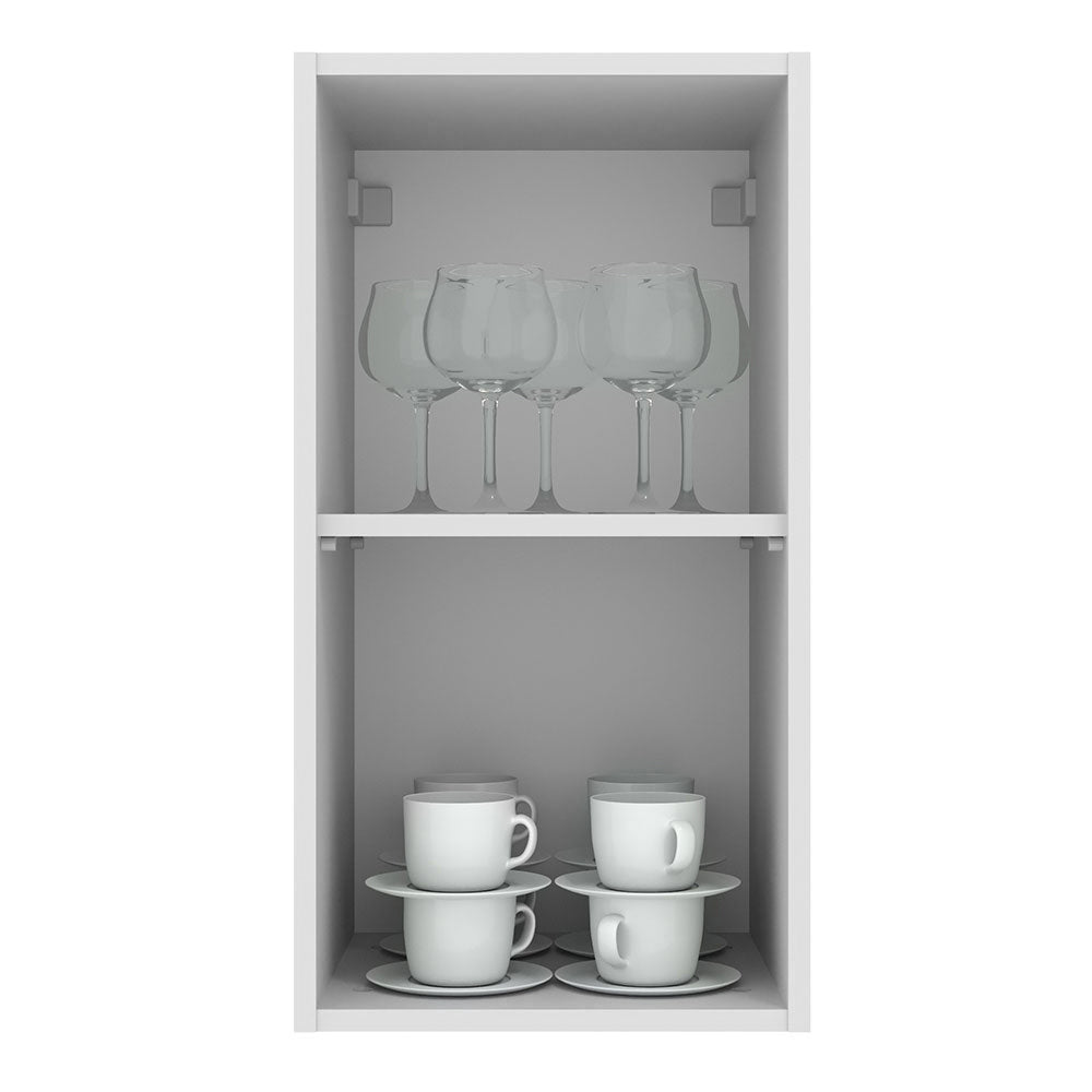 Mueble de Cocina Superior Agata 35 cm 1 Puerta Blanco/Crema