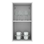 Mueble de Cocina Superior Agata 35 cm 1 Puerta Blanco/Crema