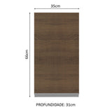 Mueble de Cocina Superior Glamy 35 cm 1 Puerta