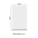 Mueble de Cocina Superior Glamy 40 cm 1 Puerta