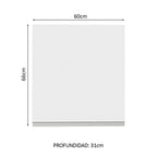 Mueble de Cocina Superior Glamy 60 cm 1 Puerta