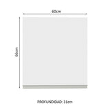 Mueble de Cocina Superior Glamy 60 cm 1 Puerta