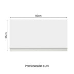 Mueble de Cocina Superior Glamy 60 cm 1 Puerta Abatible