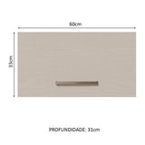 Mueble de Cocina Superior Agata 60 cm 1 Puerta Abatible