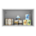 Mueble de Cocina Superior Agata 60 cm 1 Puerta Abatible Blanco/Crema