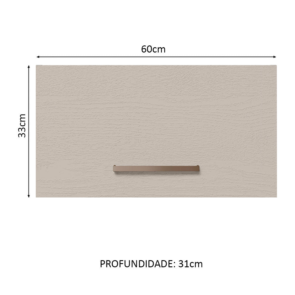 Mueble de Cocina Superior Agata 60 cm 1 Puerta Abatible