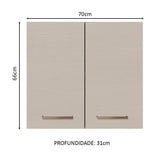 Mueble de Cocina Superior Agata 70 cm 2 Puertas