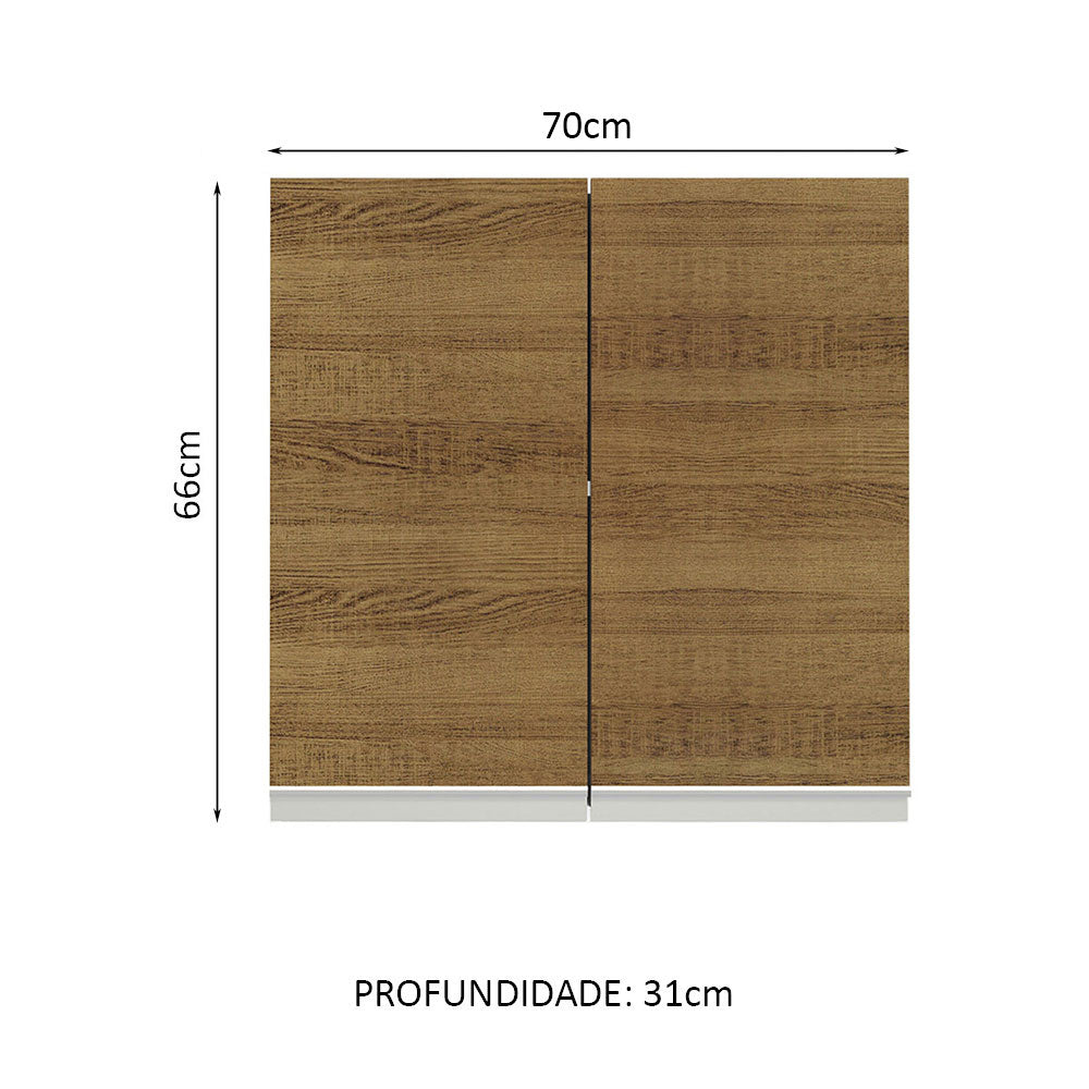 Mueble de Cocina Superior Glamy 70 cm 2 Puertas