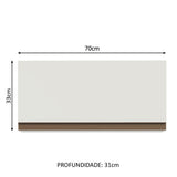 Mueble de Cocina Superior Reims 70 cm 1 Puerta Abatible