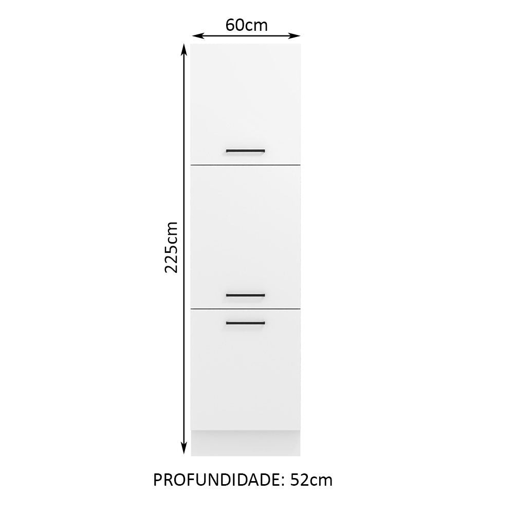 Mueble de Cocina Armario Vertical Agata 3 Puertas