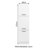 Mueble de Cocina Armario Vertical Agata 3 Puertas
