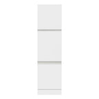 Mueble de Cocina Armario Vertical Glamy 3 Puertas Blanco