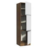 Mueble de Cocina Armario Vertical Glamy 3 Puertas