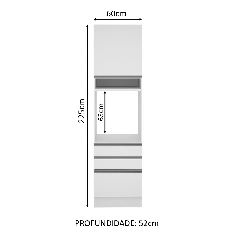 Mueble de Cocina para Hornos Glamy 60 cm