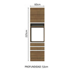 Mueble de Cocina para Hornos Glamy 60 cm