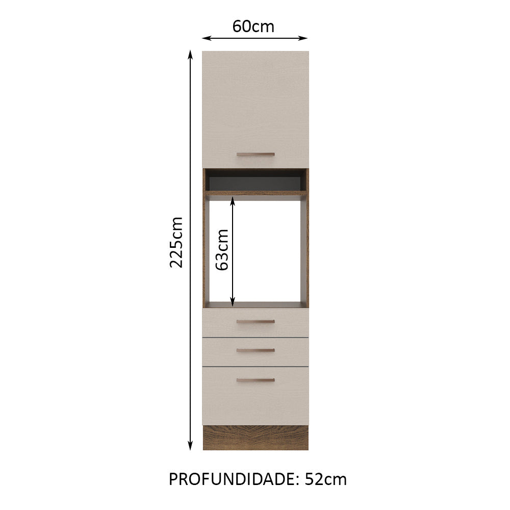 Mueble de Cocina para Hornos Agata 60 cm