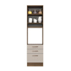 Mueble de Cocina para Hornos Agata 60 cm Marrón/Crema